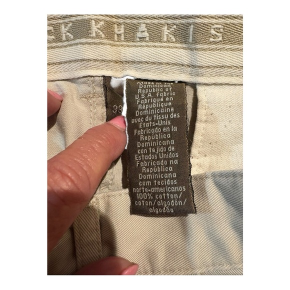 Calvin Klein khaki chinos or dress pants. Size 33/31 - Picture 5 of 6